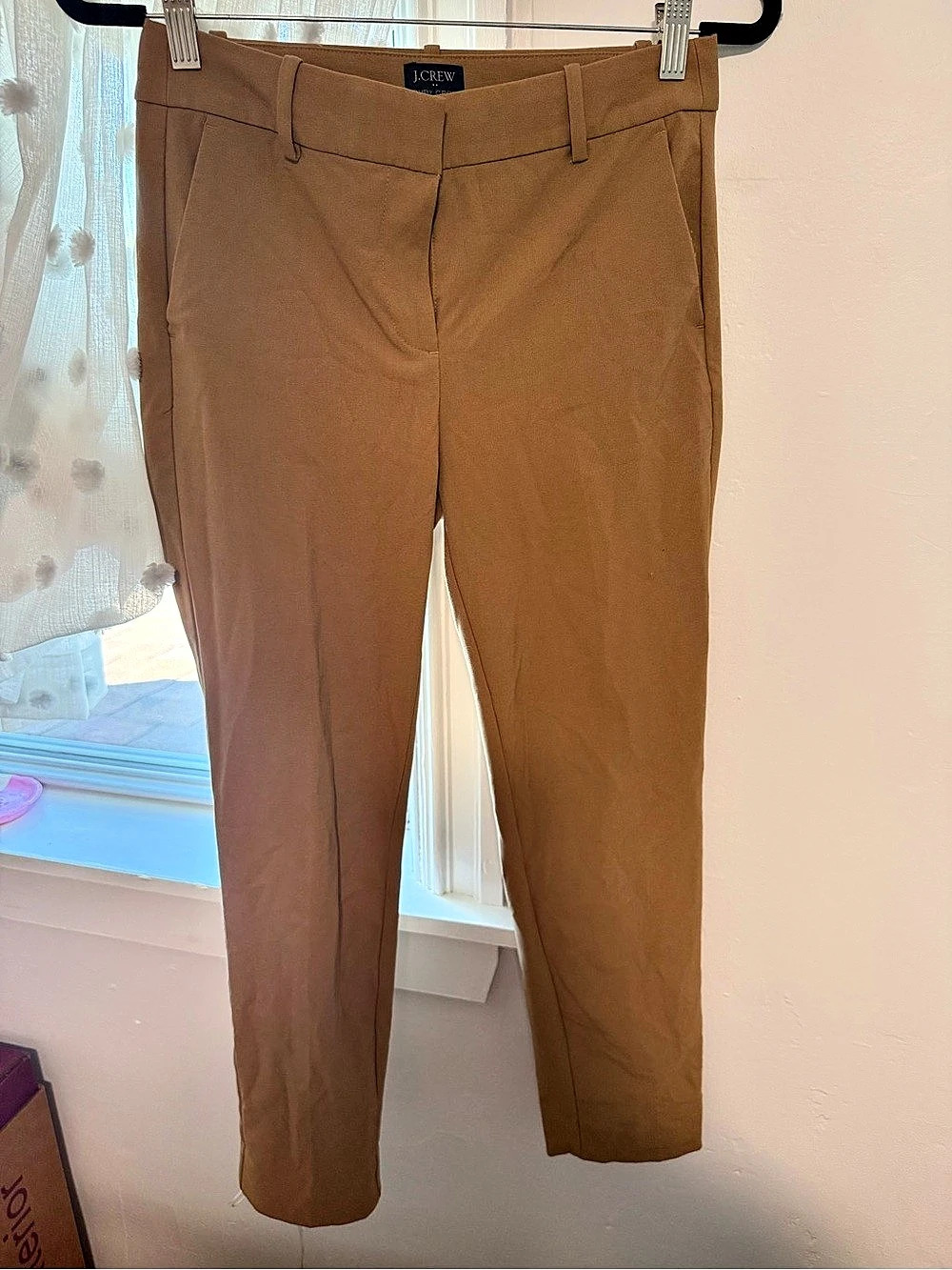 J.Crew Rusty Chino Straight Leg Cotton Trousers Size 6